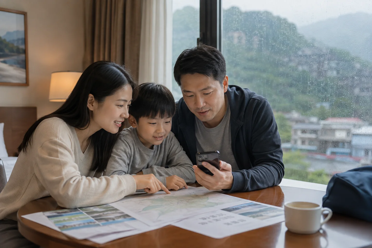 北京家庭游遇到天气变化怎么办？提前准备可替换行程：北京家庭游-天气变化-调整行程